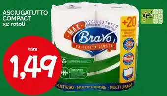 Hardis Asciugatutto Compact Bravo offerta