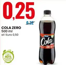 Eurospin Cola zero offerta