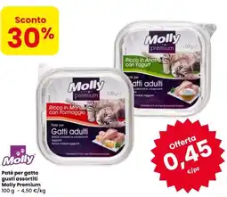 Despar Patè per gatto Molly Premium offerta