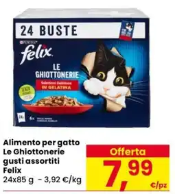 Despar Alimento per gatto Le Ghiottonerie Felix offerta