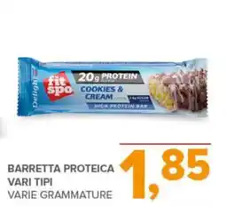 Todis Fit spo barretta proteica offerta