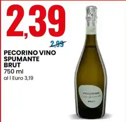 Eurospin Pecorino vino spumante brut offerta