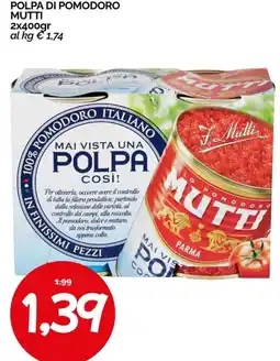 Hardis Polpa di pomodoro Mutti offerta