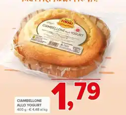 Todis Teson del forno ciambellone allo yogurt offerta