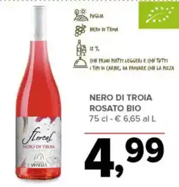 Todis Florcal Nero di Troia Rosato Bio offerta