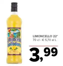 Todis Limoncello Golfodoro offerta