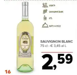 Todis Le Cuisine Sauvignon Blanc offerta