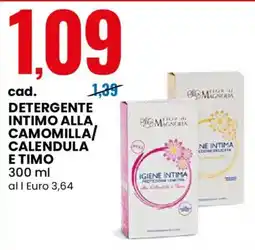 Eurospin Detergente Intimo alla Camomilla/Calendula e Timo offerta
