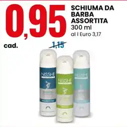 Eurospin Schiuma da barba Nisshe offerta