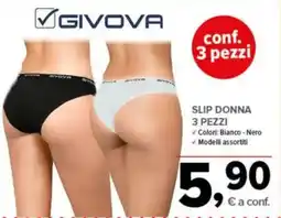 Todis Givova slip donna offerta