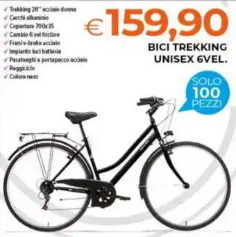 Bici trekking unisex 6vel.