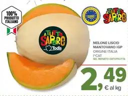 Todis Melone liscio mantovano igp offerta