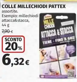Ipercoop Colle millechiodi Pattex offerta