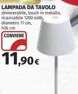 Ipercoop Lampada da tavolo offerta