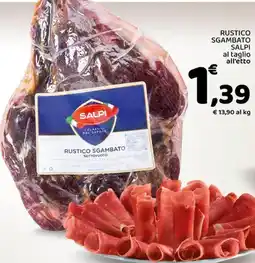 Conad City Prosciutto stagionato salpi offerta