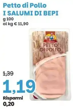 Prix Quality Petto di Pollo I SALUMI DI BEPI offerta