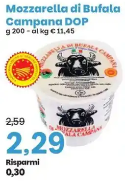 Prix Quality Mozzarella di Bufala Campana DOP offerta
