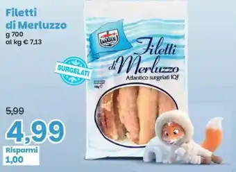 Prix Quality Filetti di Merluzzo offerta