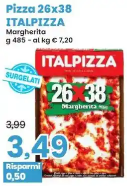 Prix Quality Pizza 26x38 ITALPIZZA Margherita offerta