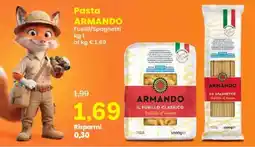 Prix Quality Pasta ARMANDO Fusilli/Spaghetti offerta