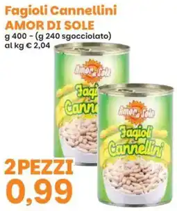 Prix Quality Fagioli Cannellini AMOR DI SOLE offerta