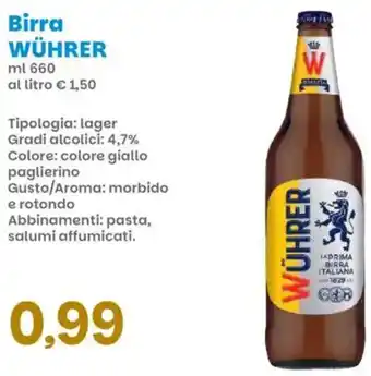 Prix Quality Birra WÜHRER offerta