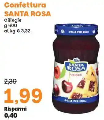 Prix Quality Confettura SANTA ROSA Ciliegie offerta