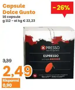 Prix Quality Capsule Dolce Gusto offerta