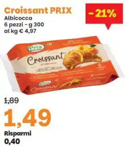 Prix Quality Croissant PRIX Albicocca offerta