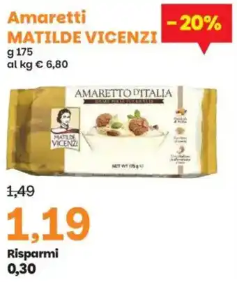 Prix Quality Amaretti MATILDE VICENZI offerta