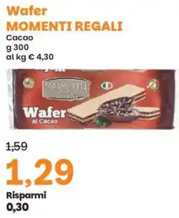 Prix Quality Wafer MOMENTI REGALI Cacao offerta