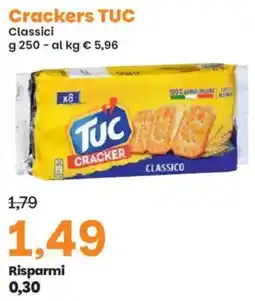 Prix Quality Crackers TUC Classici offerta
