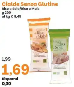 Prix Quality Cialde Senza Glutine Riso e Soia/Riso e Mais offerta
