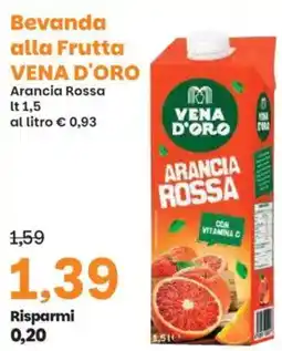 Prix Quality Bevanda alla Frutta VENA D'ORO Arancia Rossa offerta