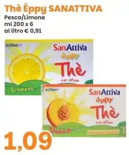 Prix Quality Thè Éppy SANATTIVA Pesca/Limone offerta