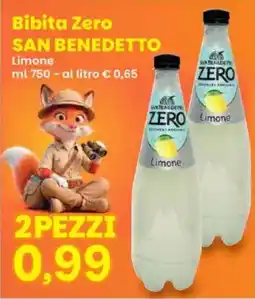 Prix Quality Bibita Zero SAN BENEDETTO Limone offerta