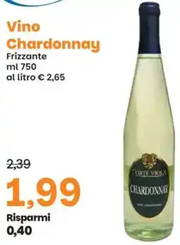 Prix Quality Vino Chardonnay Frizzante offerta