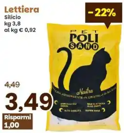 Prix Quality Lettiera Silicio offerta