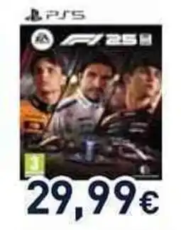 Unieuro PS5 F1 25 offerta