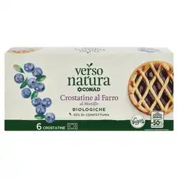 Spazio Conad CROSTATINE AL FARRO BIOLOGICHE VERSO NATURA CONAD offerta