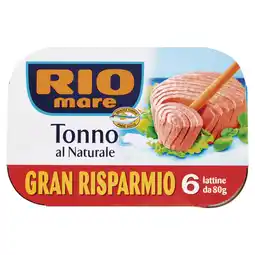 Spazio Conad TONNO AL NATURALE RIO MARE offerta