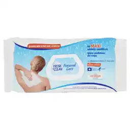 Spazio Conad SALVIETTE UMIDIFICATE MAXI PERSONAL CARE FRESH & CLEAN offerta