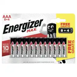 Spazio Conad PILE STILO O MINISTILO MAX ENERGIZER offerta