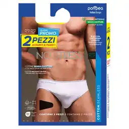 Spazio Conad LINEA BIPACK UOMO O DONNA COTTON SEAMLESS POMPEA offerta