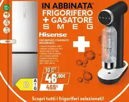Expert Hisense frigorifero combinato RB440N4ACD offerta