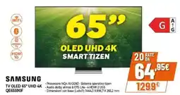 Expert Samsung tv oled 65" uhd 4K QE65590F offerta