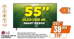 Expert Lg tv oled 55" uhd 4K OLED55B56LA offerta