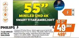 Expert Philips tv qd miniled 55" uhd 4K 55MLED920 offerta