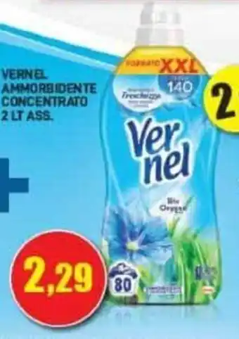 Vernel Ammorbidente Concentrato 2 lt Ass.