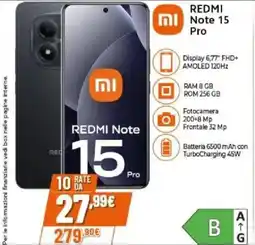 Expert Xiaomi Redmi Note 15 Pro offerta